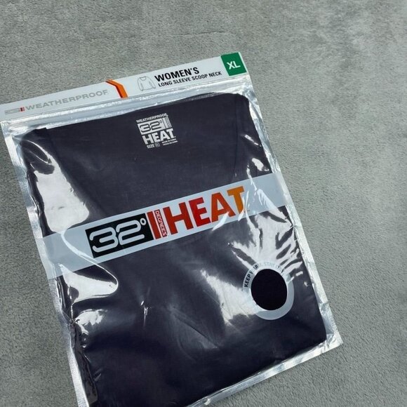 32 Degrees Heat Womens XL Long Sleeve Scoop Neck Top d0527 - Picture 1 of 6